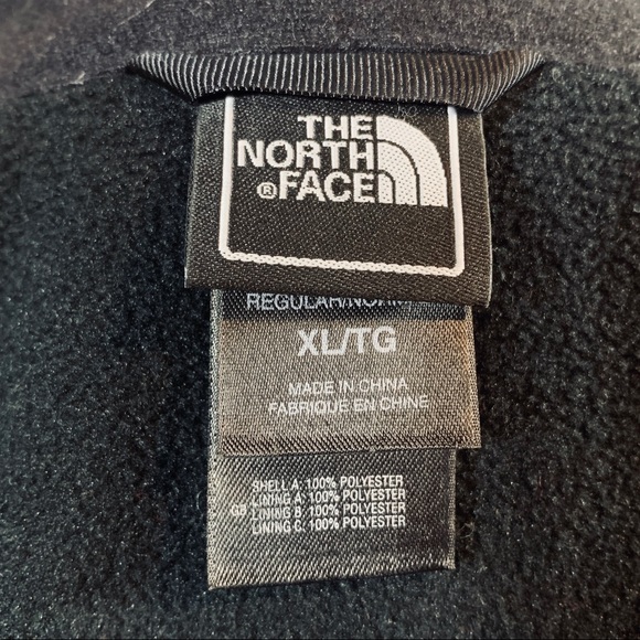 The North Face Black Full Zip Fleece Jacket - Picture 5 of 5